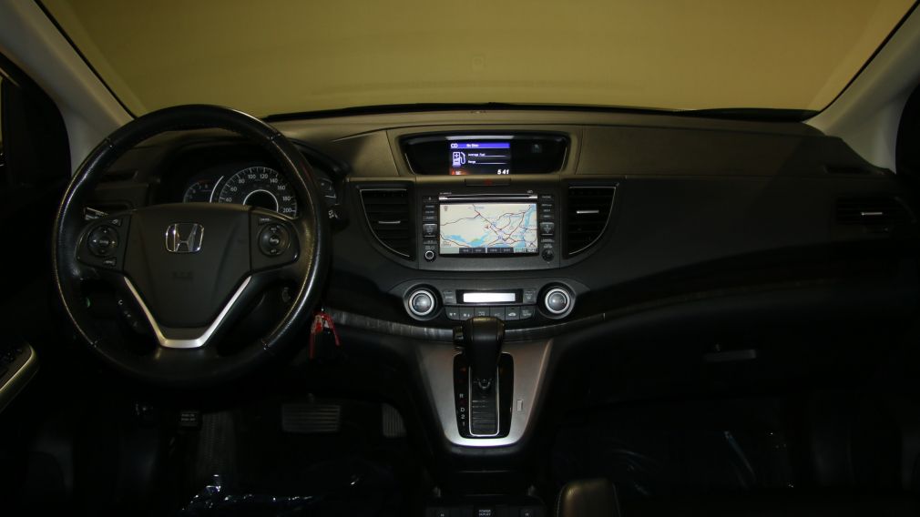 2012 Honda CRV TOURING AWD CUIR TOIT NAV #14