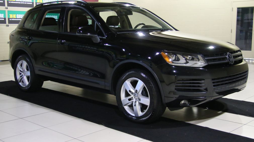 2012 Volkswagen Touareg COMFORTLINE DIESEL AWD A/C CUIR TOIT PANO NAV MAGS #0