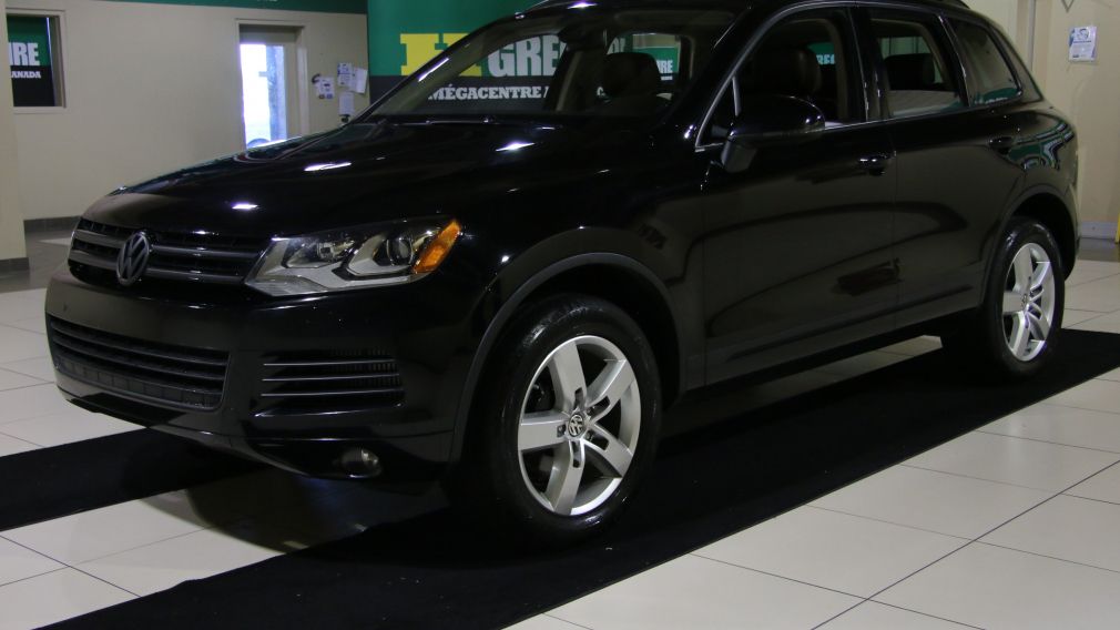 2012 Volkswagen Touareg COMFORTLINE DIESEL AWD A/C CUIR TOIT PANO NAV MAGS #2