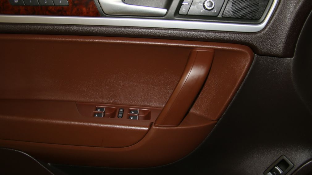 2012 Volkswagen Touareg COMFORTLINE DIESEL AWD A/C CUIR TOIT PANO NAV MAGS #11