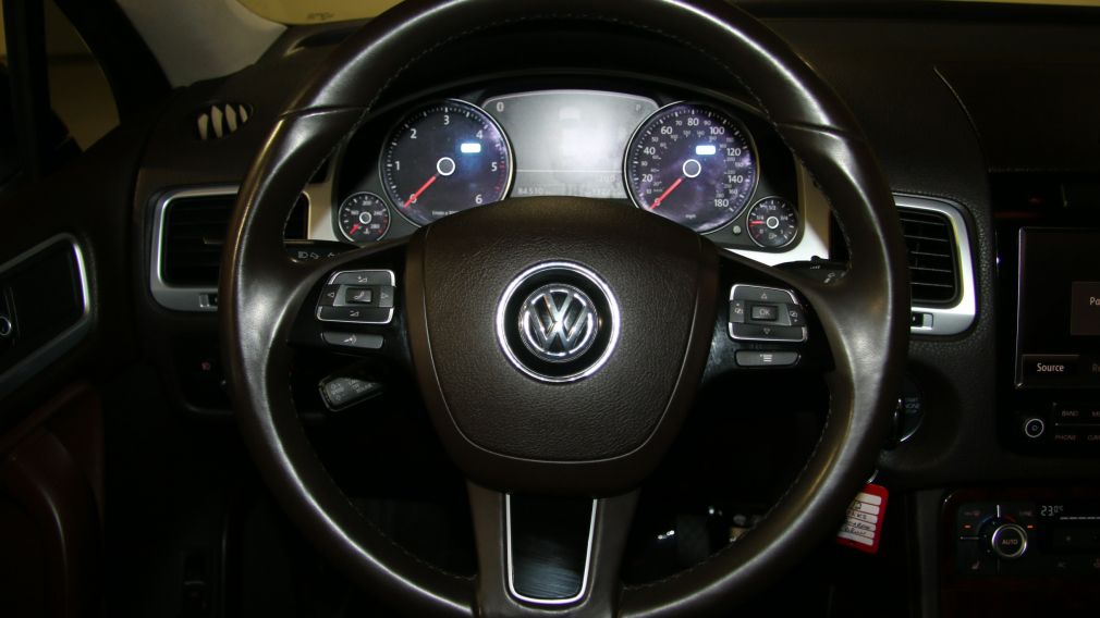 2012 Volkswagen Touareg COMFORTLINE DIESEL AWD A/C CUIR TOIT PANO NAV MAGS #16