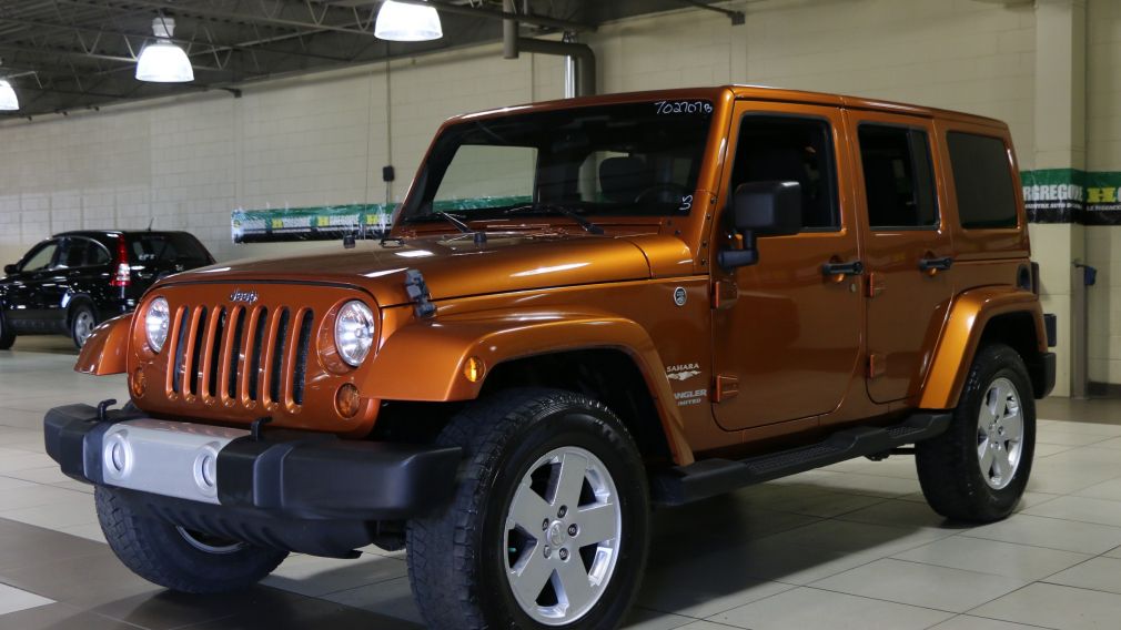 2011 Jeep Wrangler SAHARA UNLIMITED A/C TOIT TARGA MAGS #2