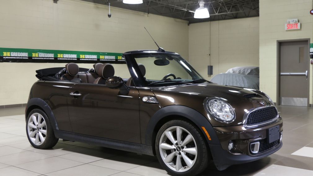 2011 Mini Cooper S CONVERTIBLE AUTO A/C NAV #0