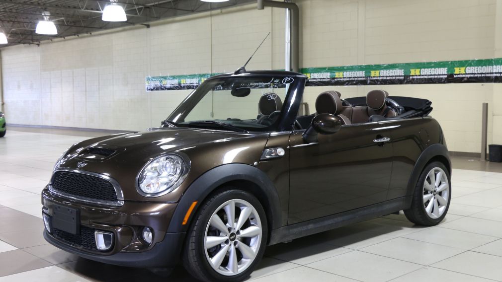 2011 Mini Cooper S CONVERTIBLE AUTO A/C NAV #2