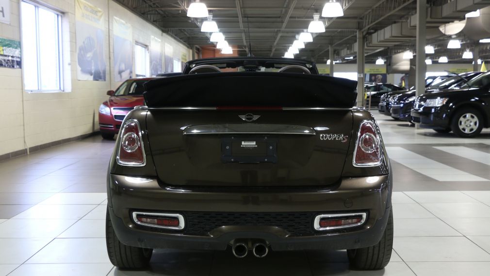 2011 Mini Cooper S CONVERTIBLE AUTO A/C NAV #5