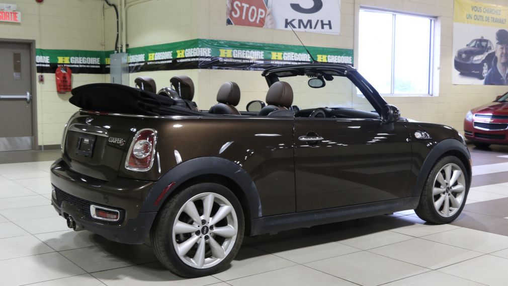 2011 Mini Cooper S CONVERTIBLE AUTO A/C NAV #7