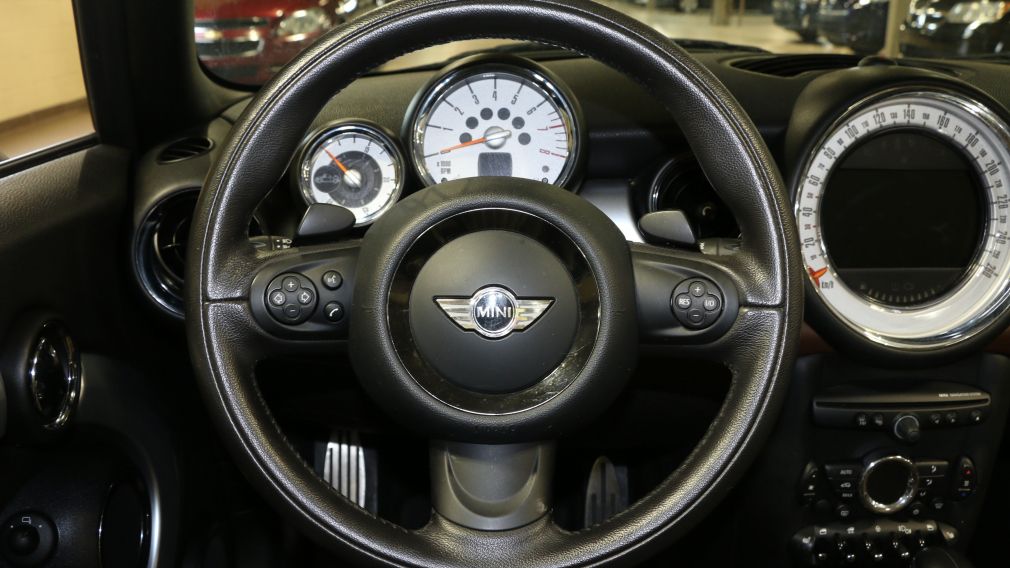 2011 Mini Cooper S CONVERTIBLE AUTO A/C NAV #12