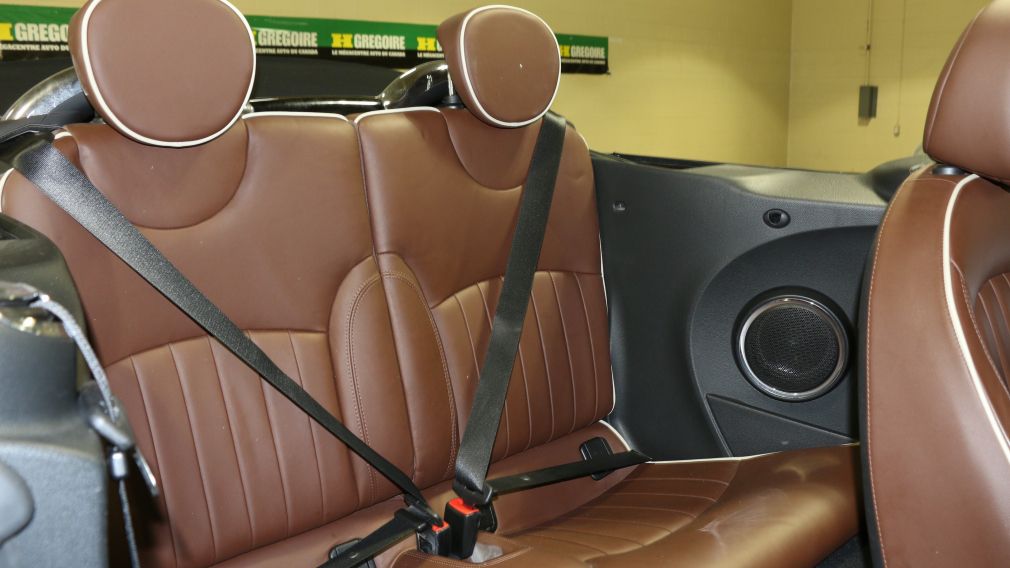 2011 Mini Cooper S CONVERTIBLE AUTO A/C NAV #17