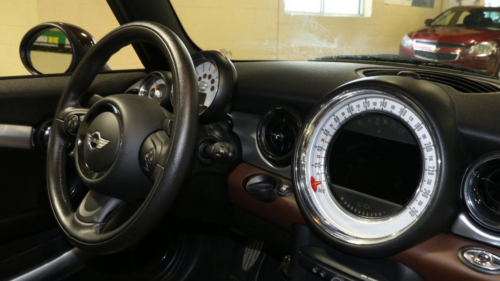 2011 Mini Cooper S CONVERTIBLE AUTO A/C NAV #18