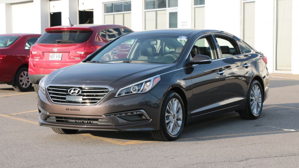 2015 Hyundai Sonata 2.4L Limited NAV CAMERA TOIT CUIR BLUETOOTH #2