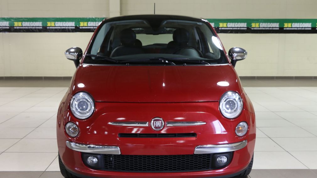 2013 Fiat 500 LOUNGE AUTO A/C CUIR TOIT MAGS #2