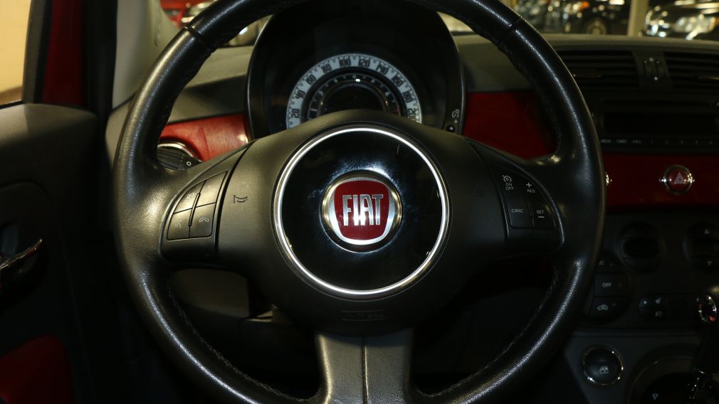 2013 Fiat 500 LOUNGE AUTO A/C CUIR TOIT MAGS #13