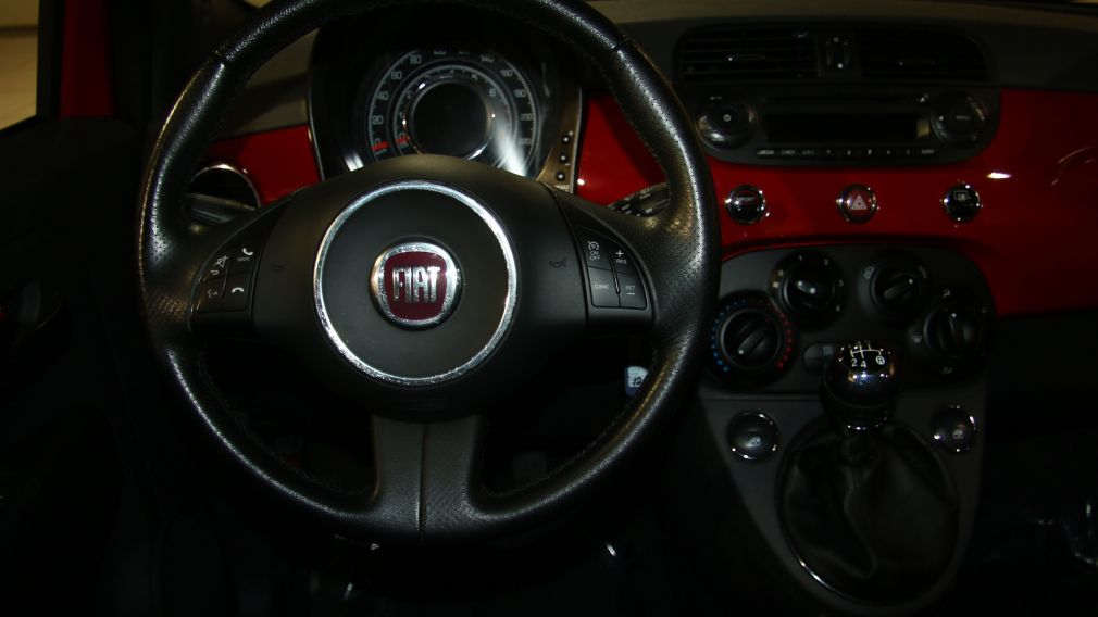 2012 Fiat 500 Sport #12