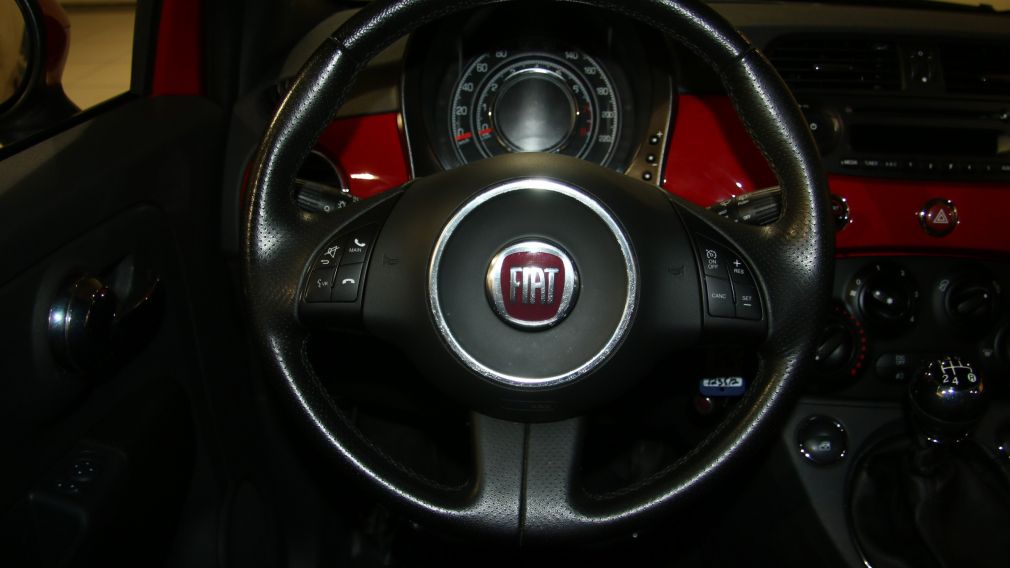 2012 Fiat 500 Sport #13