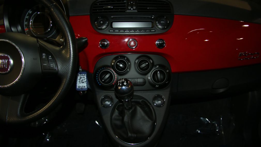 2012 Fiat 500 Sport #14