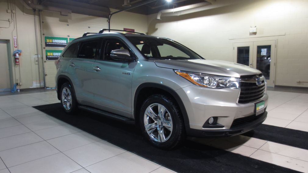 2015 Toyota Highlander Limited CUIR TOIT PANO 7 PASSAGERS #0