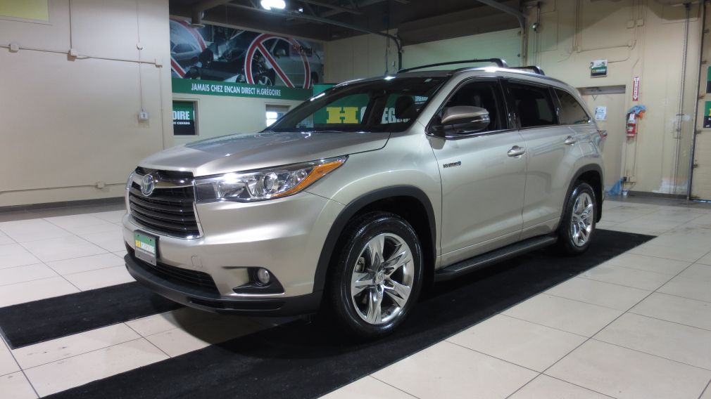 2015 Toyota Highlander Limited CUIR TOIT PANO 7 PASSAGERS #3
