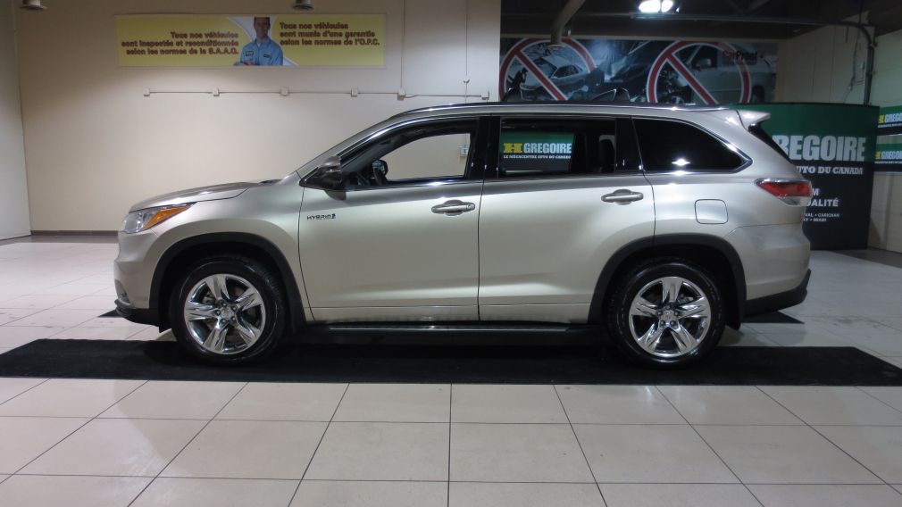 2015 Toyota Highlander Limited CUIR TOIT PANO 7 PASSAGERS #4