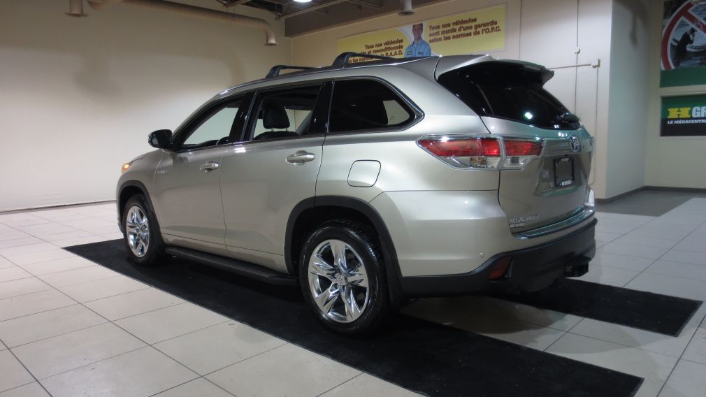 2015 Toyota Highlander Limited CUIR TOIT PANO 7 PASSAGERS #5