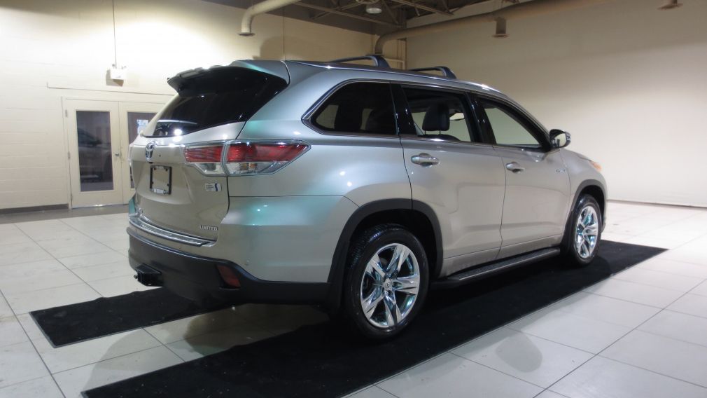 2015 Toyota Highlander Limited CUIR TOIT PANO 7 PASSAGERS #7