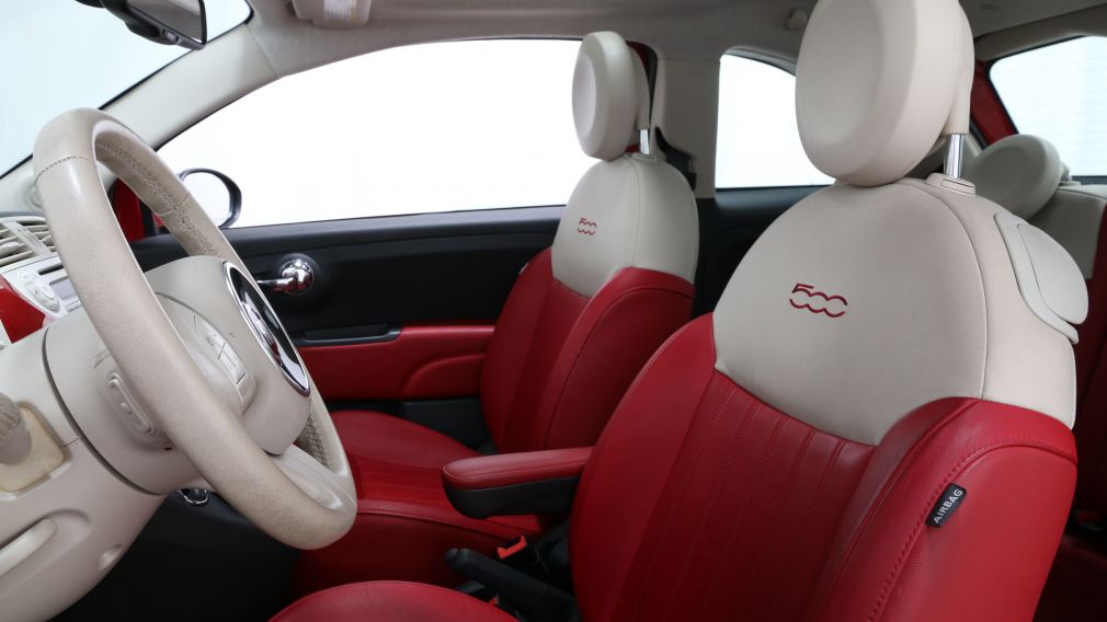 2013 Fiat 500 LOUNGE A/C CUIR TOIT MAGS #8