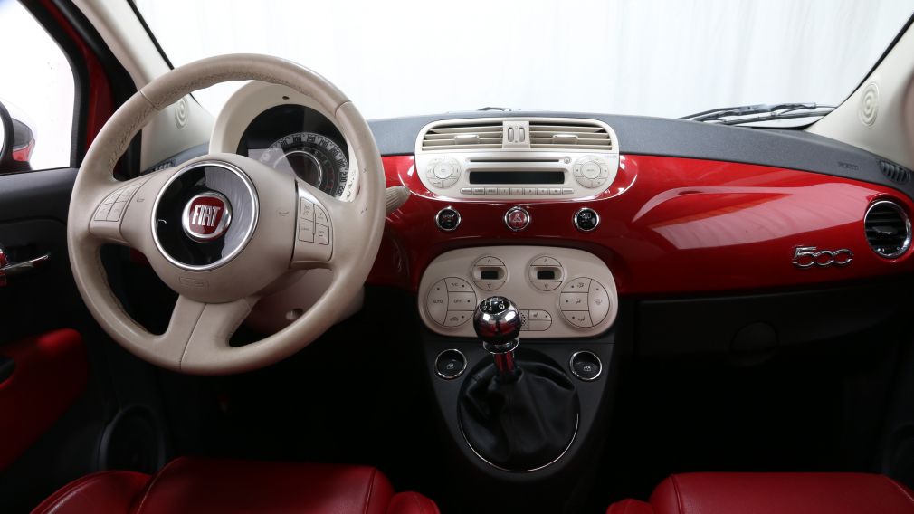 2013 Fiat 500 LOUNGE A/C CUIR TOIT MAGS #9