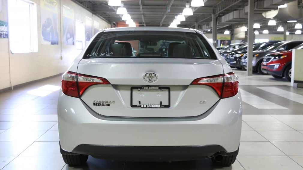 2015 Toyota Corolla LE A/C #6