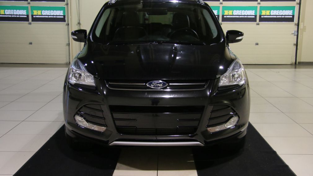 2014 Ford Escape TITANIUM AWD CUIR TOIT PANO NAV HAYON ELECTRIQUE #1