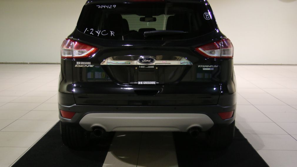 2014 Ford Escape TITANIUM AWD CUIR TOIT PANO NAV HAYON ELECTRIQUE #6