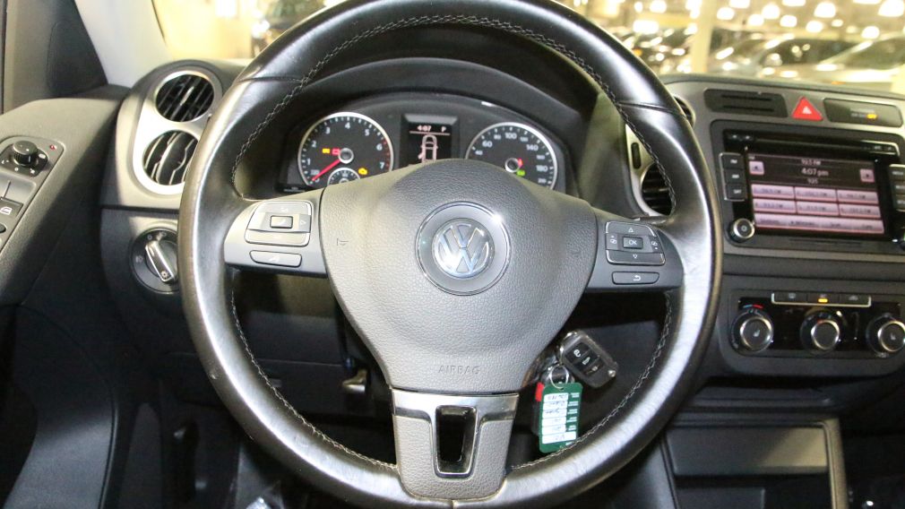 2011 Volkswagen Tiguan Comfortline 4 Motion AWD CUIR TOIT PANO #17