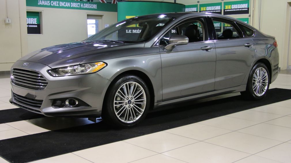 2014 Ford Fusion SE AWD ECOBOOST CUIR TOIT NAV #2