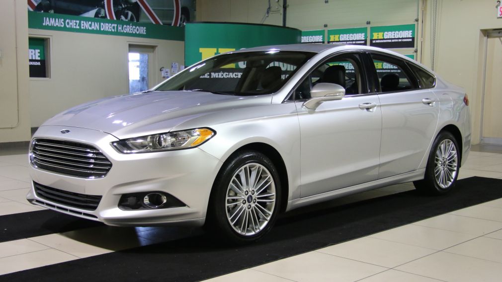 2014 Ford Fusion SE AWD ECOBOOST CUIR TOIT NAV #2