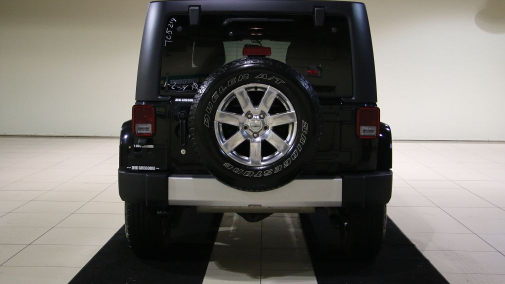 2014 Jeep Wrangler SAHARA UNLIMITED 4X4 A/C TOIT TARGA MAGS #6