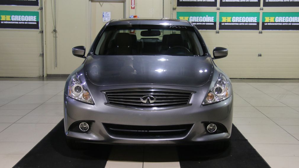 2011 Infiniti G37 LUXURY AWD A/C CUIR TOIT MAGS #2