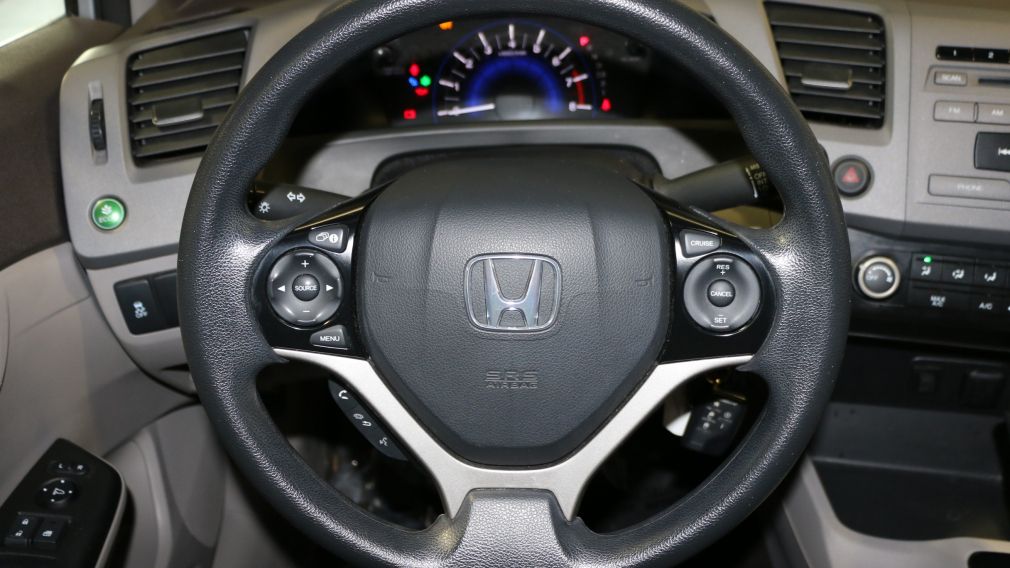 2012 Honda Civic LX AUTO A/C MAGS #13
