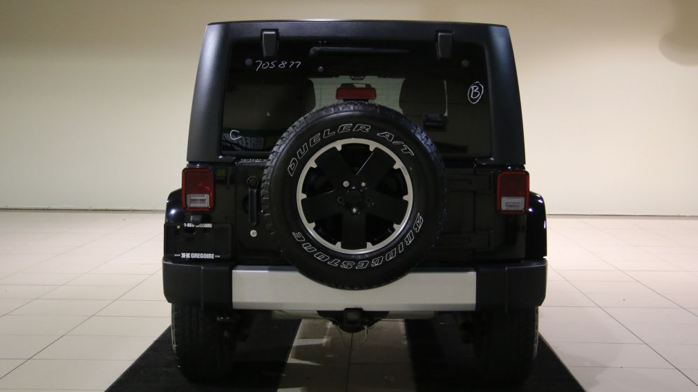 2011 Jeep Wrangler SAHARA UNLIMITED 4X4 AC #5