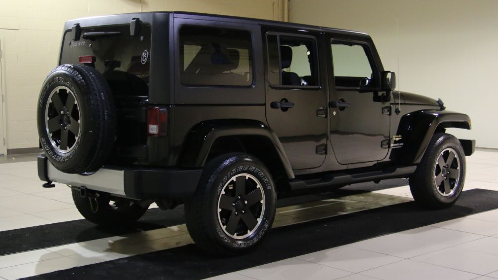 2011 Jeep Wrangler SAHARA UNLIMITED 4X4 AC #7