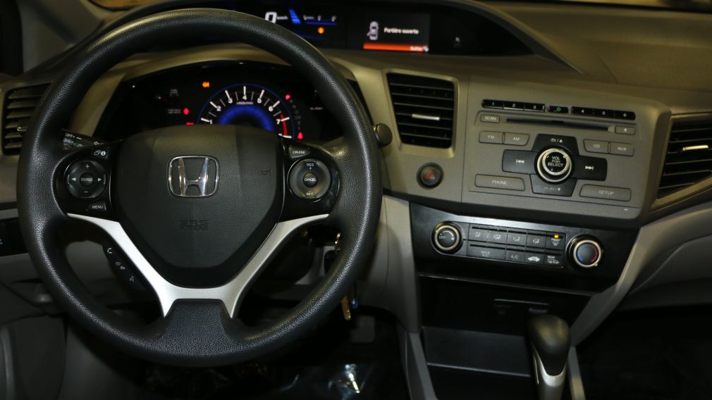 2012 Honda Civic LX AUTO A/C GR ELECT BAS KILO #9