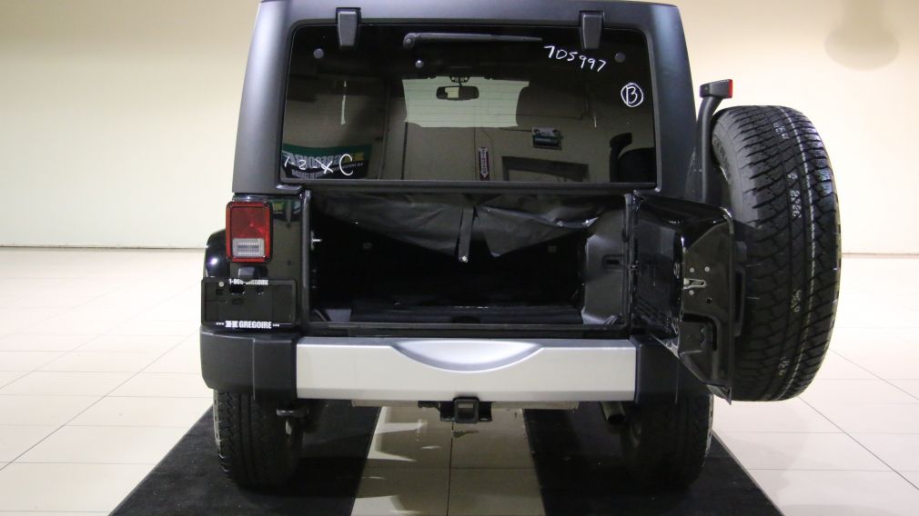 2013 Jeep Wrangler SAHARA UNLIMITED A/C TOIT TARGA MAGS #29