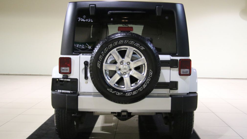 2013 Jeep Wrangler SAHARA UNLIMITED A/C CUIR TOIT TARGA #6