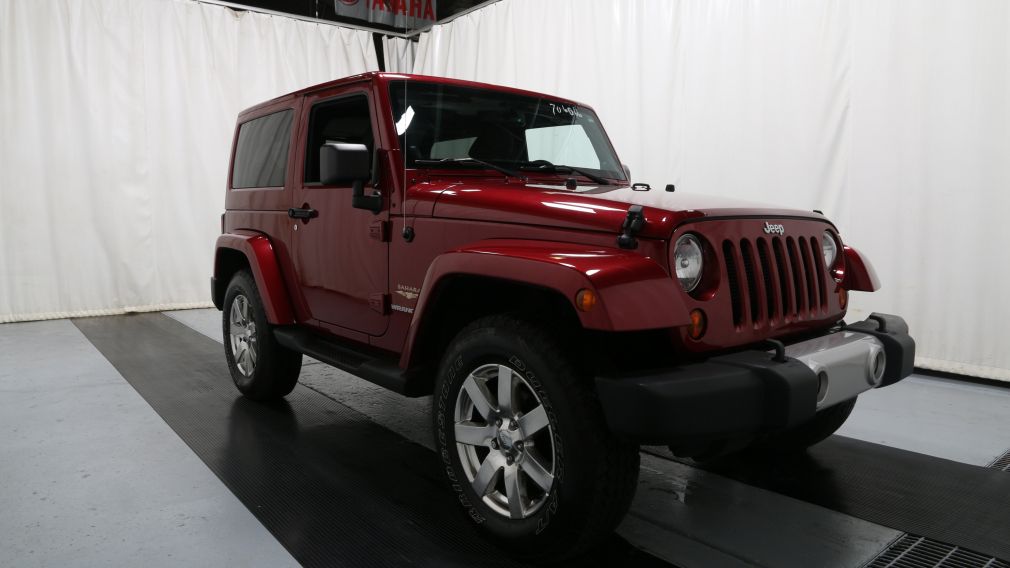 2013 Jeep Wrangler SAHARA 4X4 A/C TOIT TARGA MAGS #0