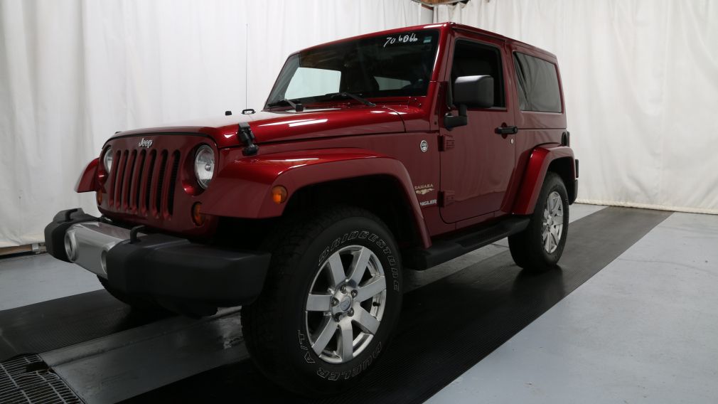 2013 Jeep Wrangler SAHARA 4X4 A/C TOIT TARGA MAGS #2