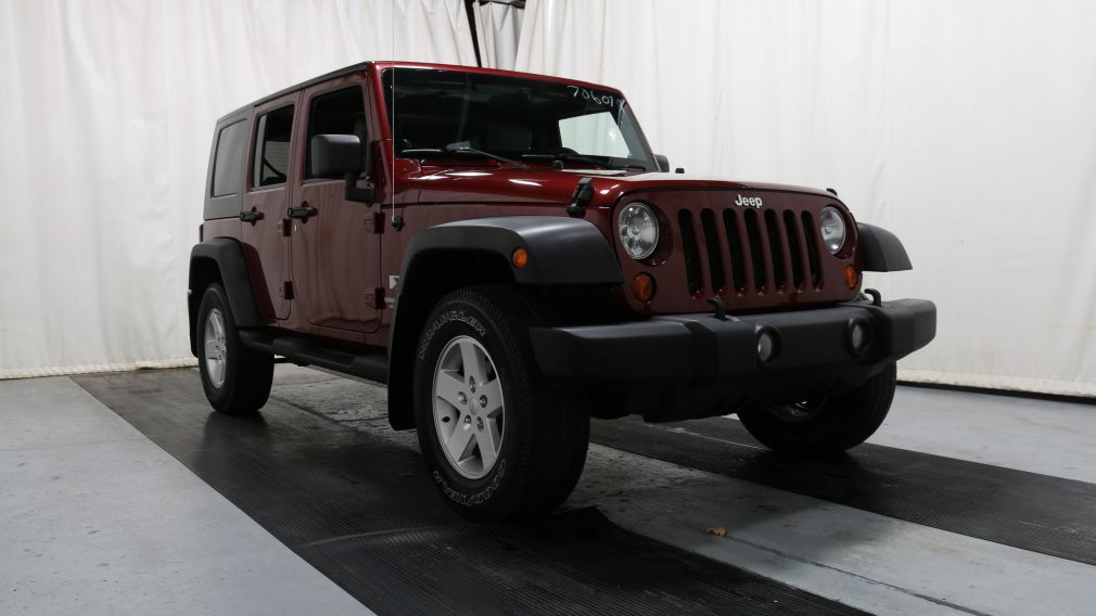 2009 Jeep Wrangler UNLIMITED 4X4 A/C TOIT MAGS #0