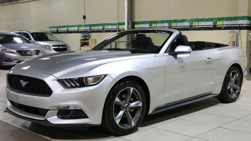 2015 Ford Mustang V6 CONVERTIBLE AUTO A/C GR ELECT MAGS #2