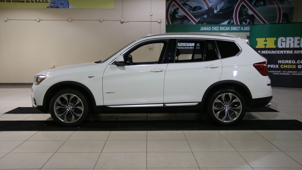 2016 BMW X3 xDrive CUIR TOIT PANO NAV MAGS #3