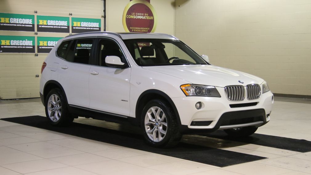 2014 BMW X3 xDrive28i CUIR TOIT PANO MAGS BLUETOOTH #0