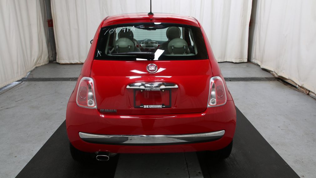 2012 Fiat 500 Lounge CUIR TOIT #5