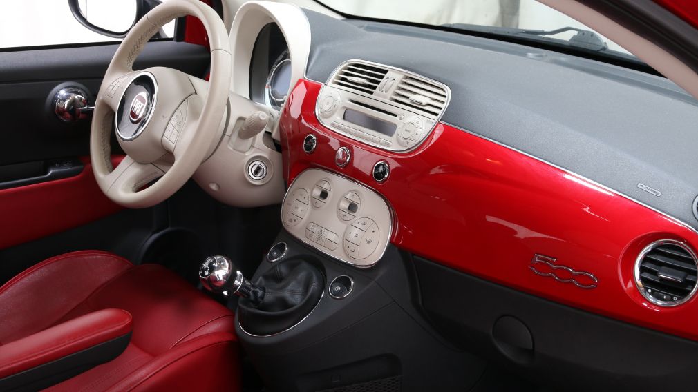 2012 Fiat 500 Lounge CUIR TOIT #18