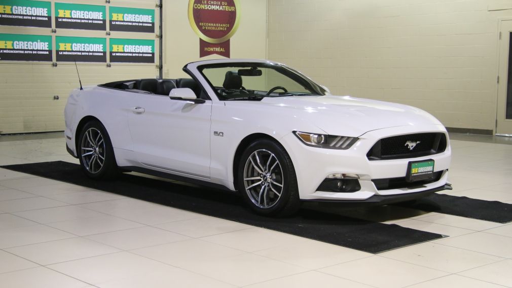 2015 Ford Mustang CONVERTIBLE GT PREMIUM AUTO A/C CUIR NAV #0