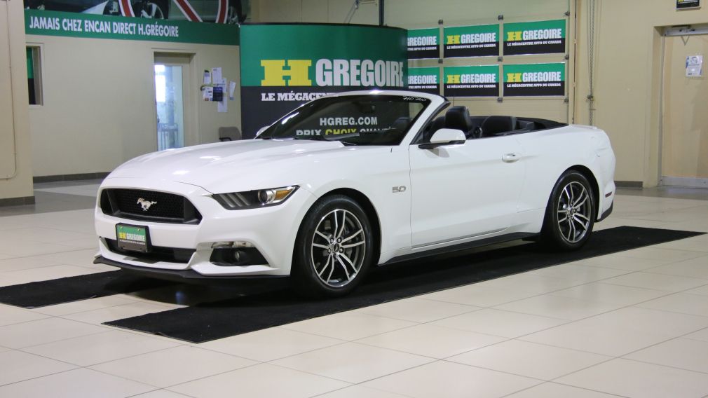 2015 Ford Mustang CONVERTIBLE GT PREMIUM AUTO A/C CUIR NAV #2